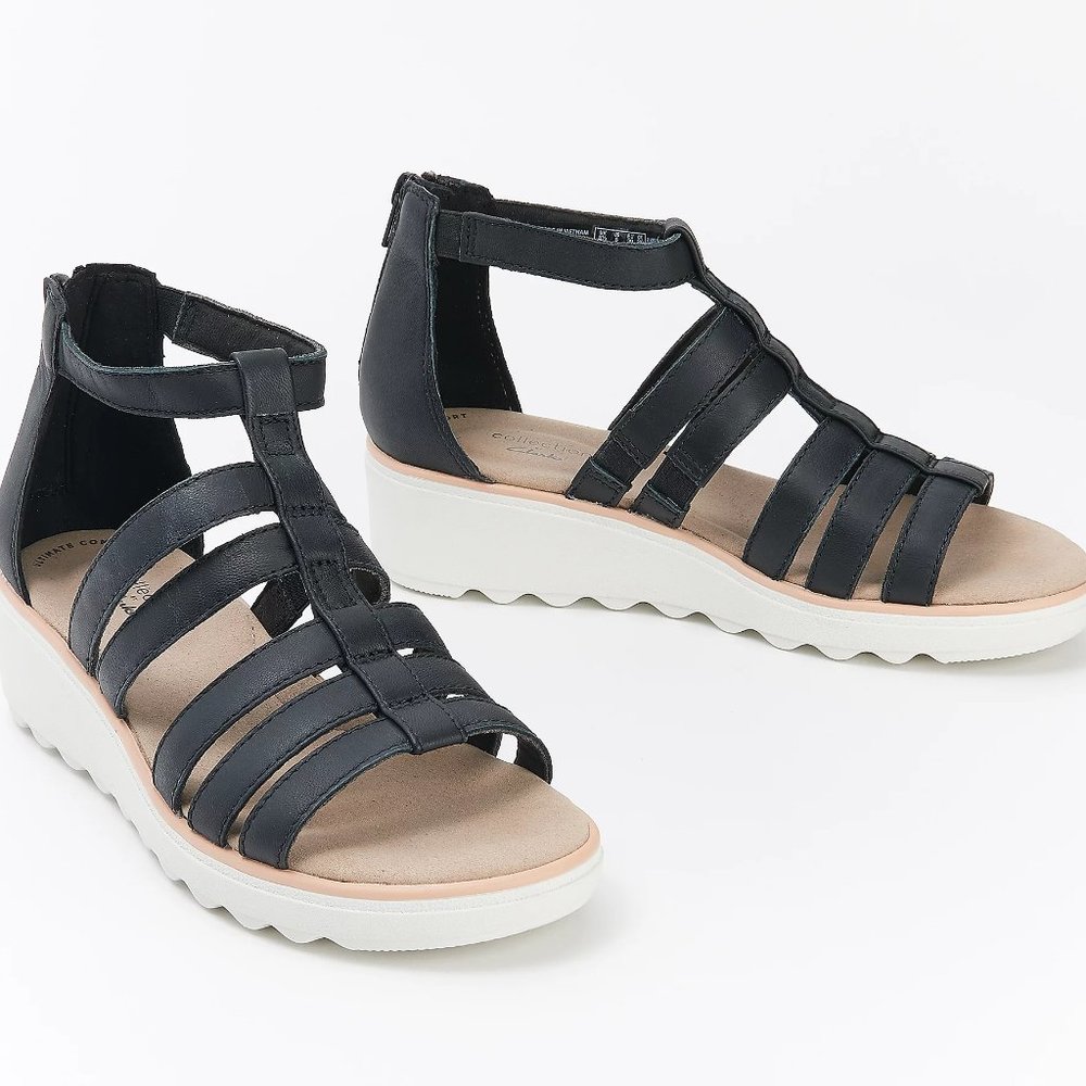 Clarks - Jillian Nina - Black - Size 8M